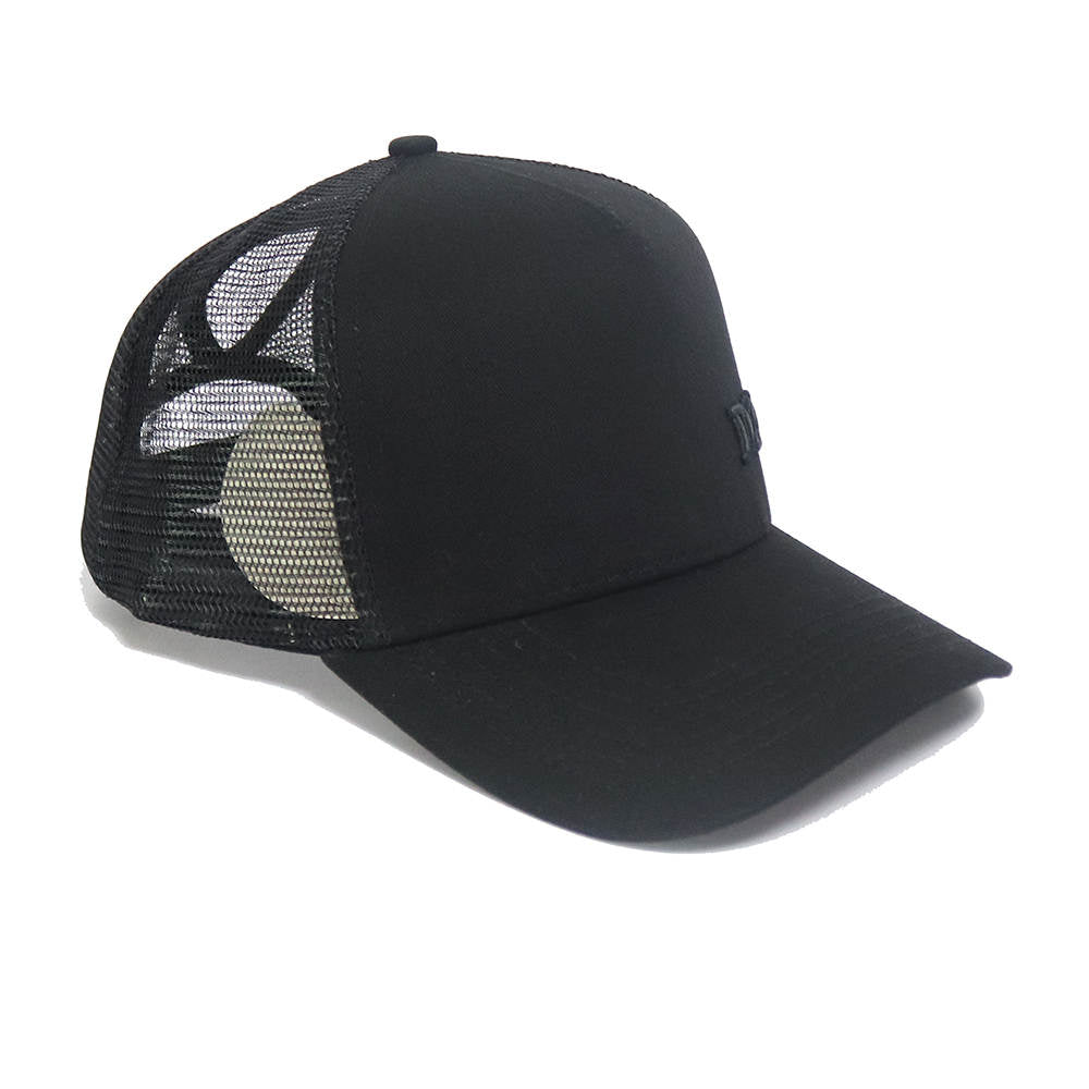 Signature Kelpie Trucker - Black on Black