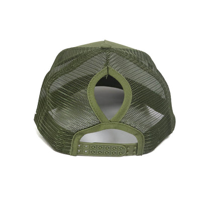 Signature Kelpie Trucker - Olive Green