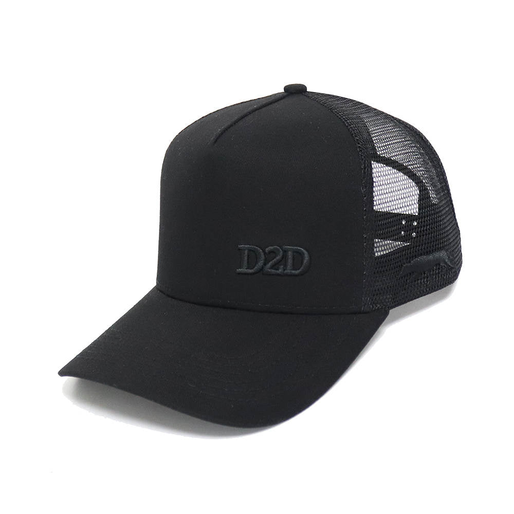 Signature Kelpie Trucker - Black on Black