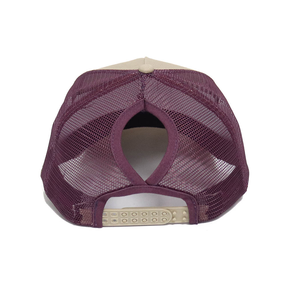 Signature Kelpie Trucker - Sand & Plum