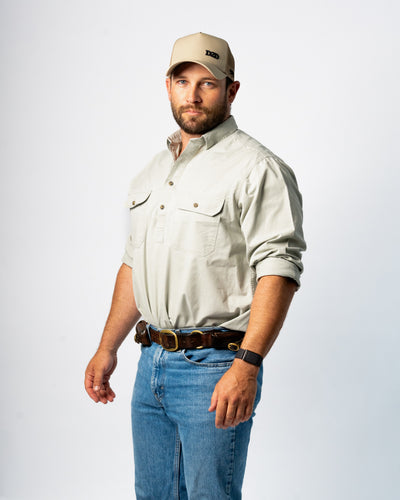 The Banjo - Men's Half Placket Workshirt