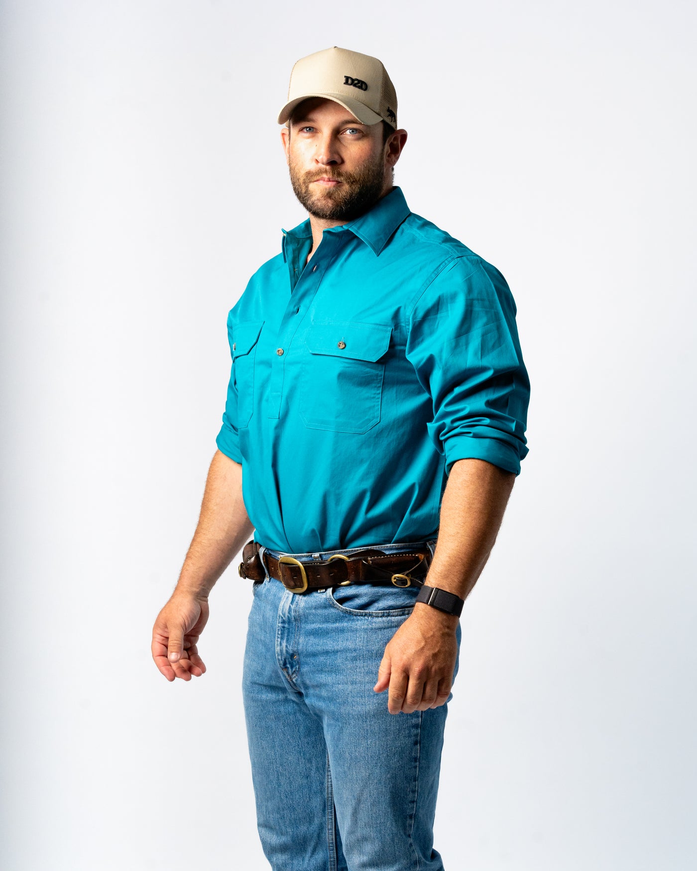 The Banjo - Men's Half Placket Workshirt