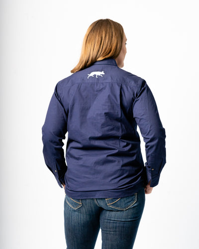 The Penny - Women's Half Placket Workshirt