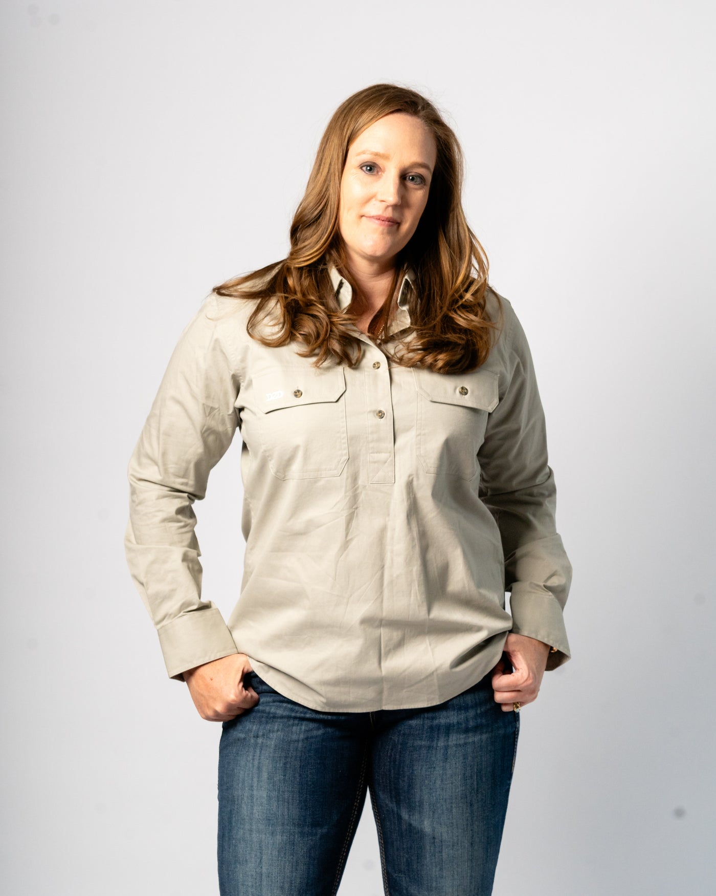 The Penny - Women's Half Placket Workshirt