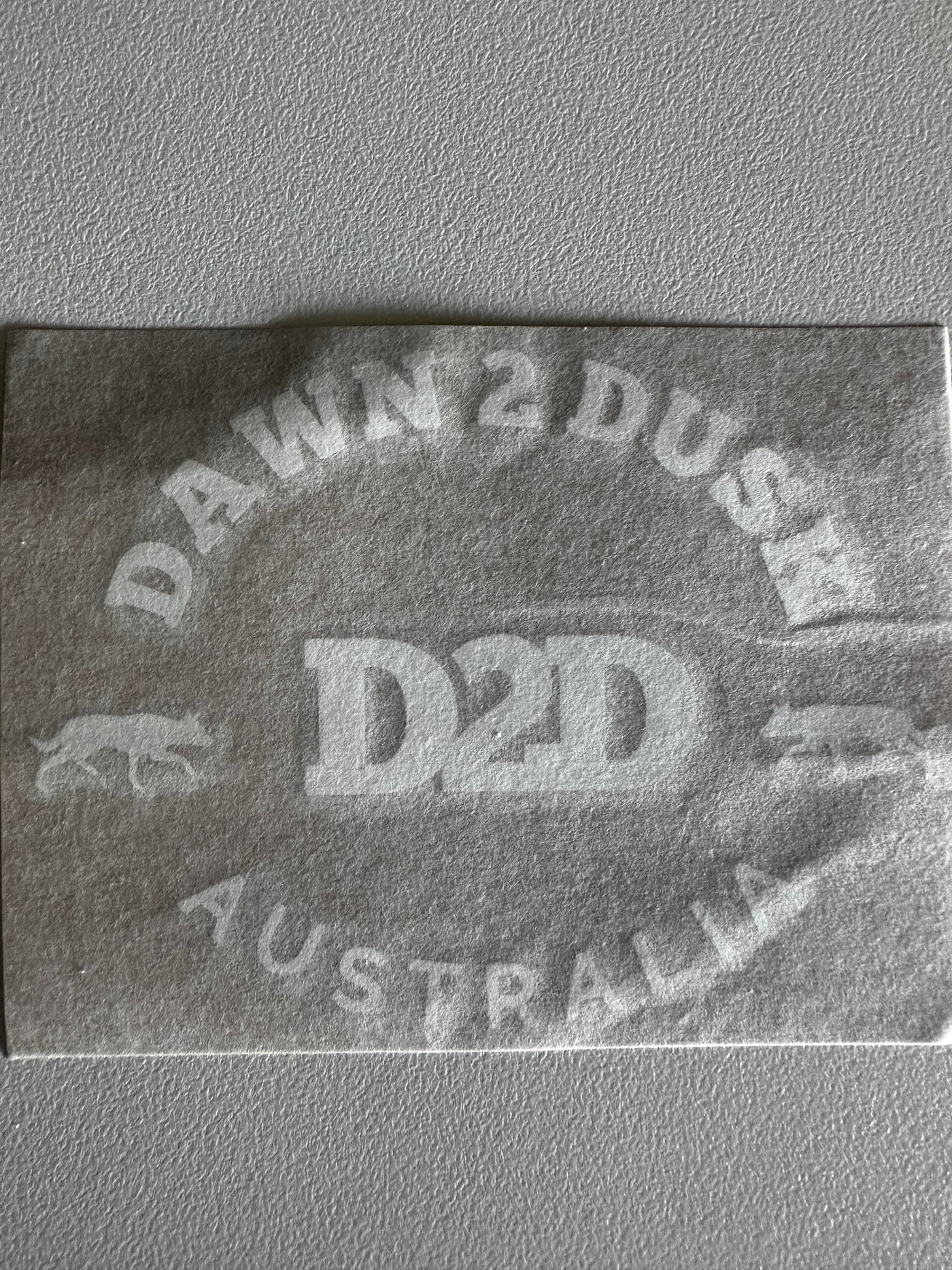 D2D Circle Sticker