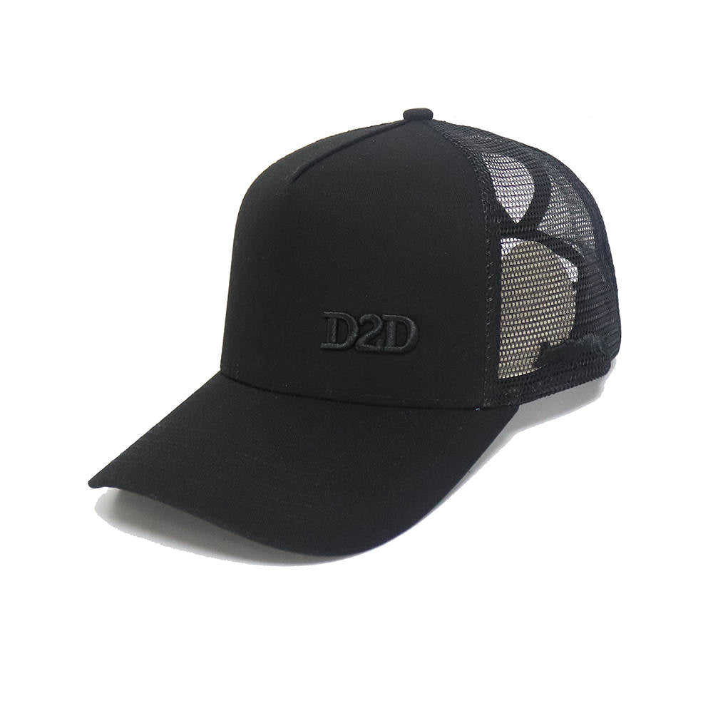 Signature Kelpie Trucker - Black on Black