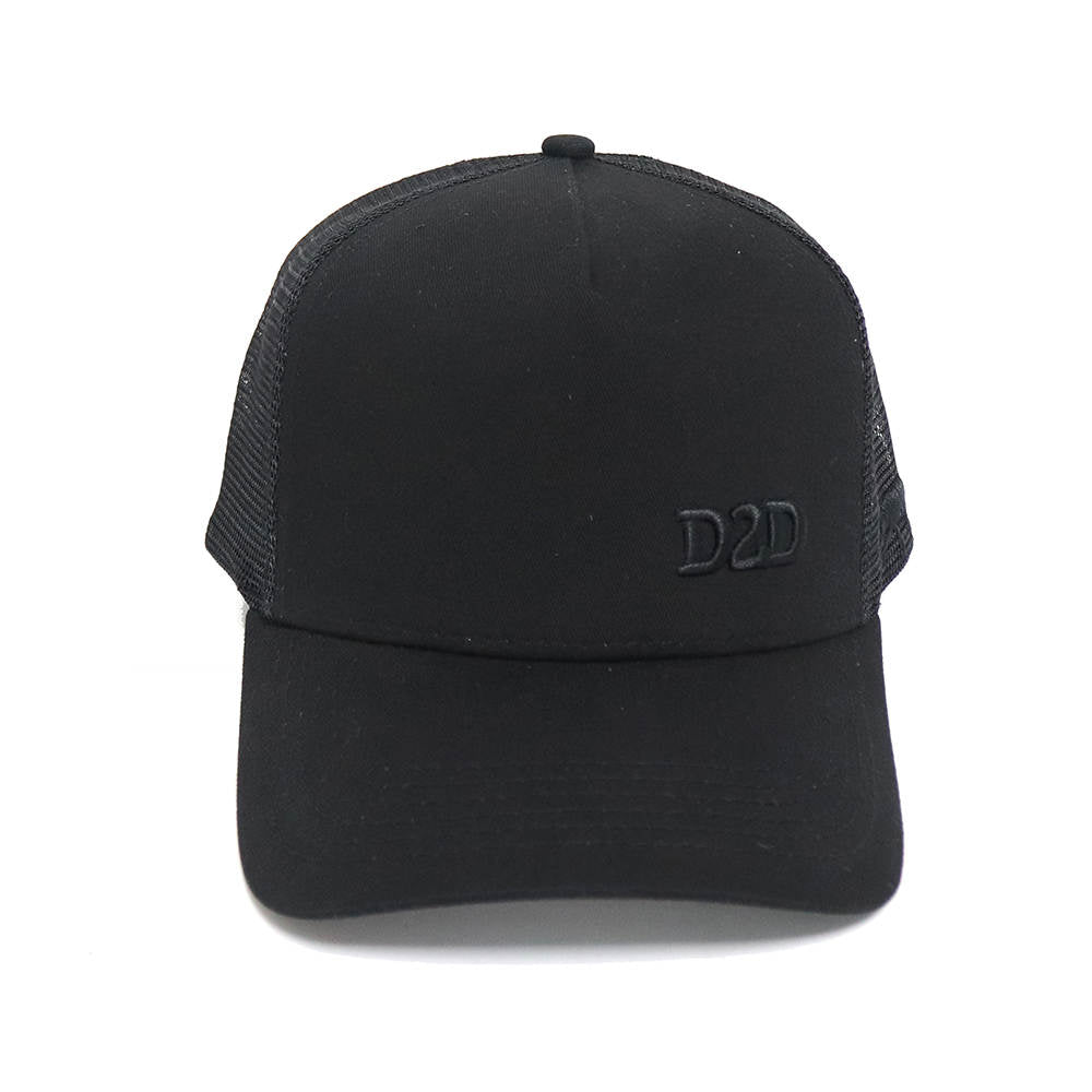 Signature Kelpie Trucker - Black on Black