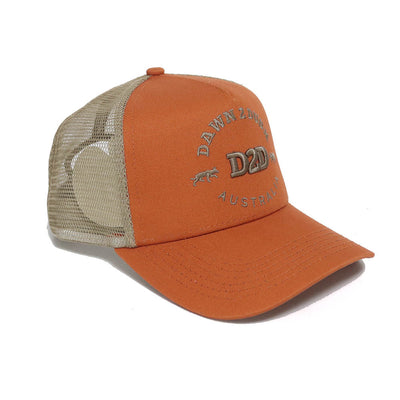 Signature Kelpie Trucker - Burnt Orange & Taupe