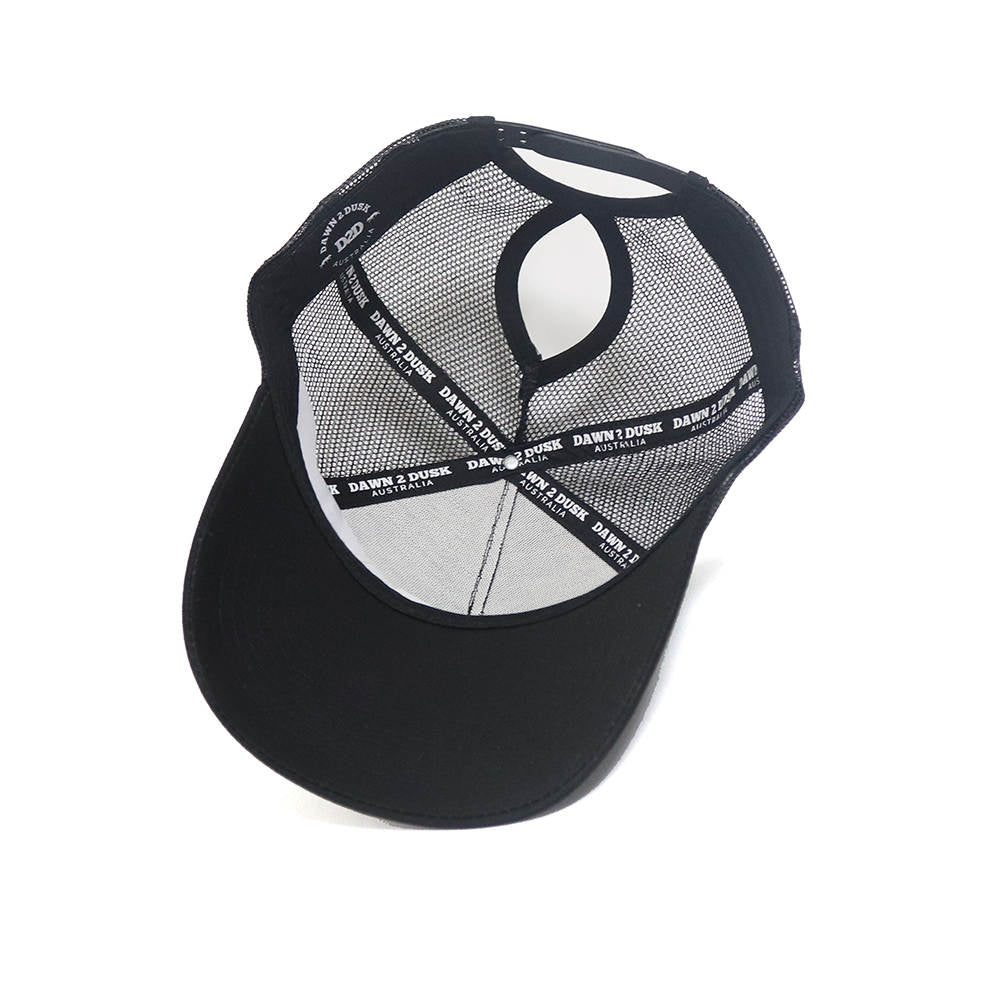 Signature Kelpie Trucker - Black on Black