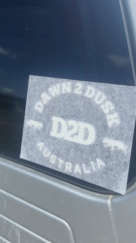 D2D Circle Sticker